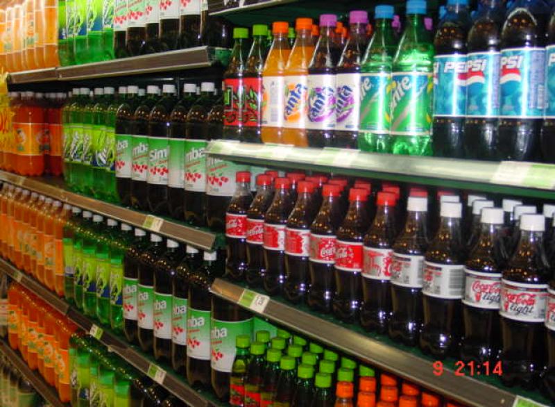 Supermarkt Softdrinks